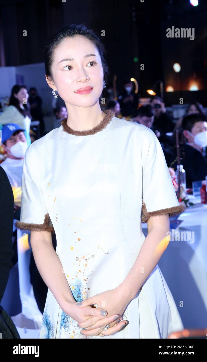 Chinese actress and singer Jiang Yiyan attended the 9th Silk Road