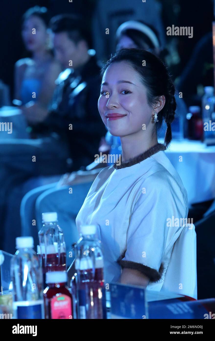 Chinese actress and singer Jiang Yiyan attended the 9th Silk Road
