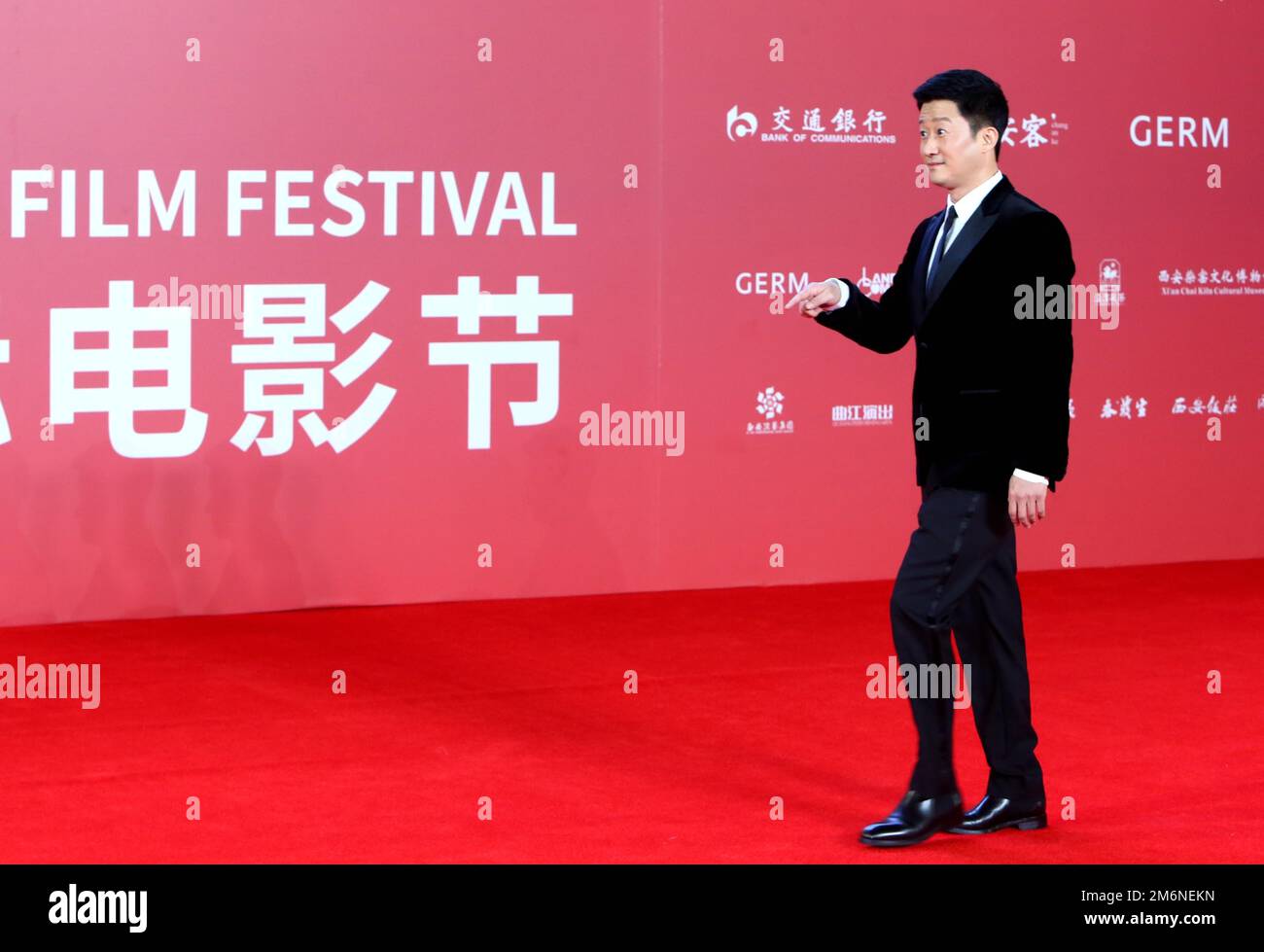 Chinese actor, director and martial artist Wu Jing attended the red ...