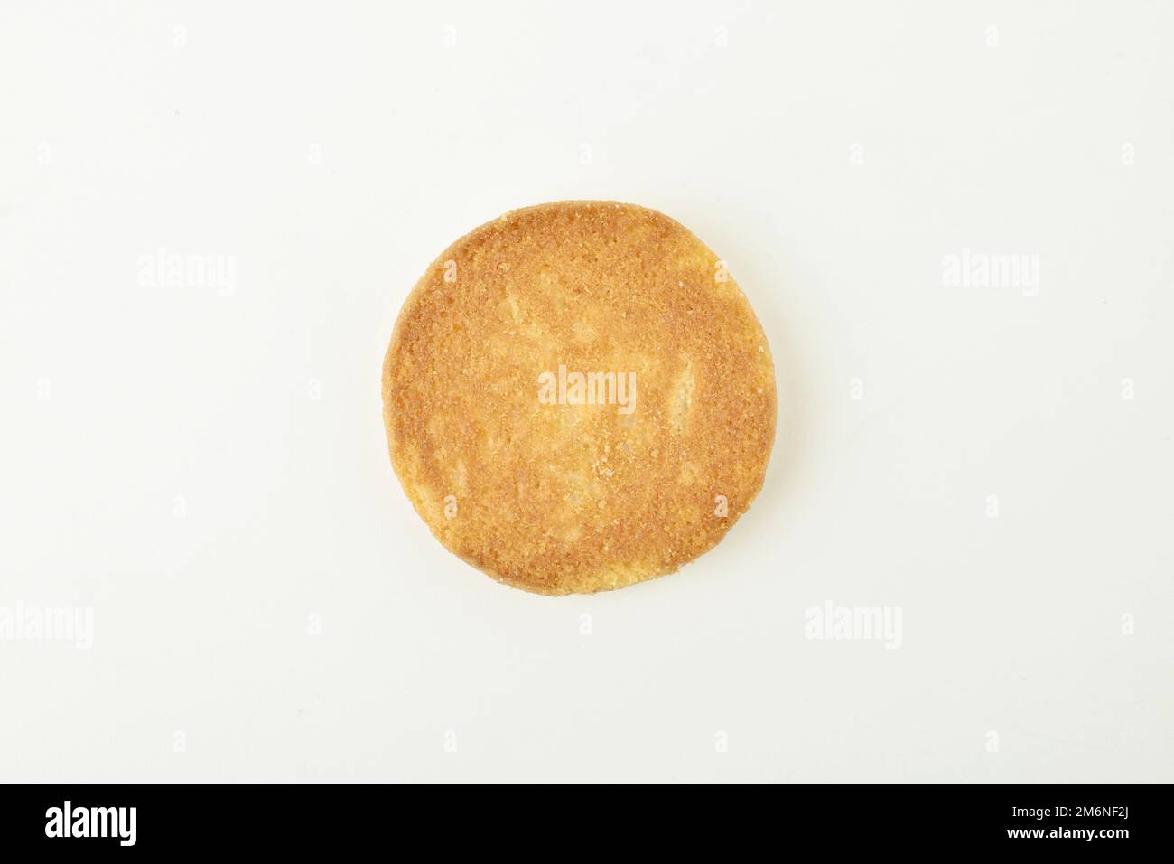 Back view of biscuit on white bakcgorund Stock Photo - Alamy