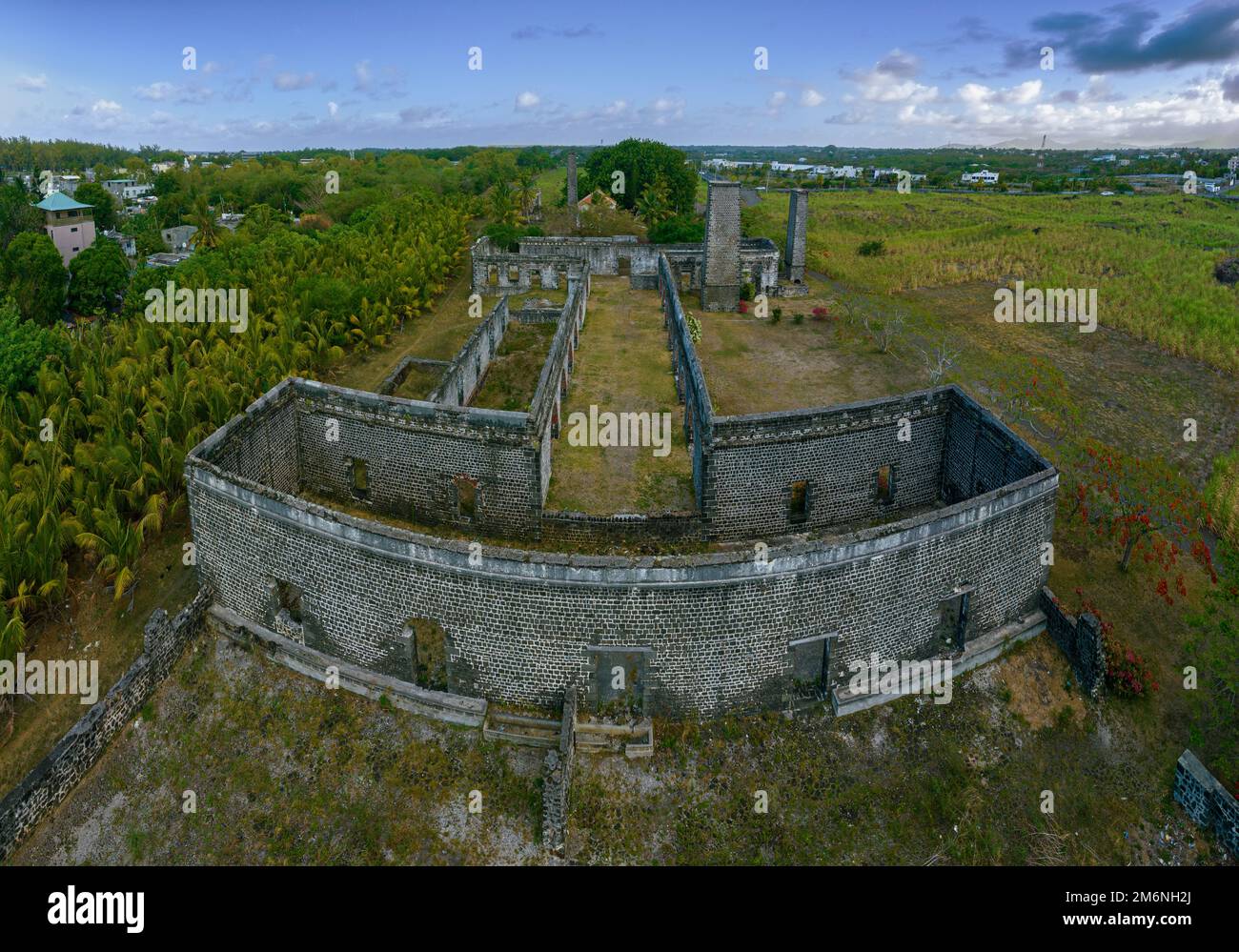 Historical ruins in Mauritus isand. Belle Mare Ruins Historical ...