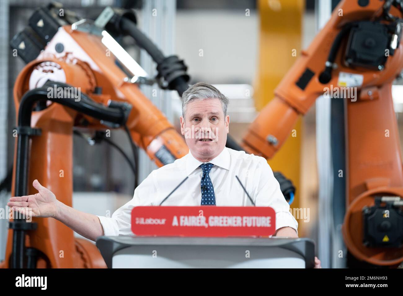 Labour Leader Sir Keir Starmer Makes His First Major Speech In 2023