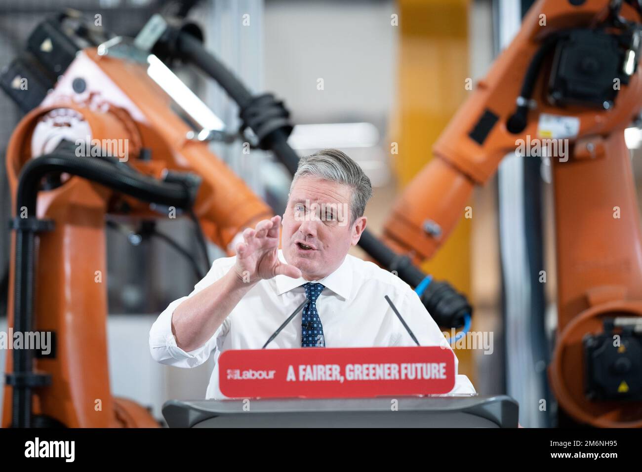 Labour Leader Sir Keir Starmer Makes His First Major Speech In 2023