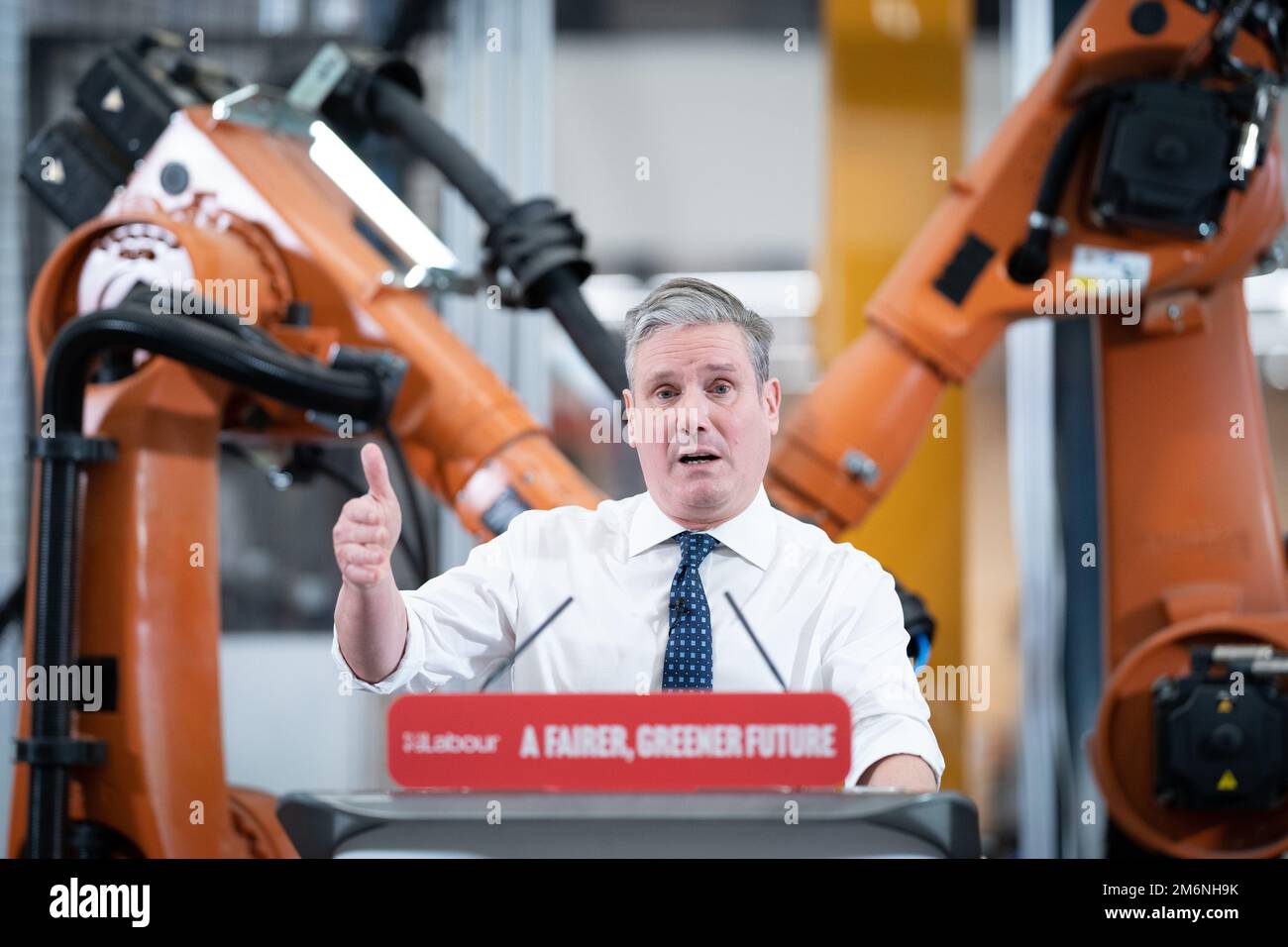 Labour Leader Sir Keir Starmer Makes His First Major Speech In 2023