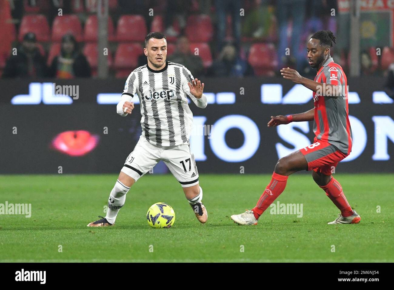 Giovanni Zini stadium, Cremona, Italy, January 04, 2023, philip kostic