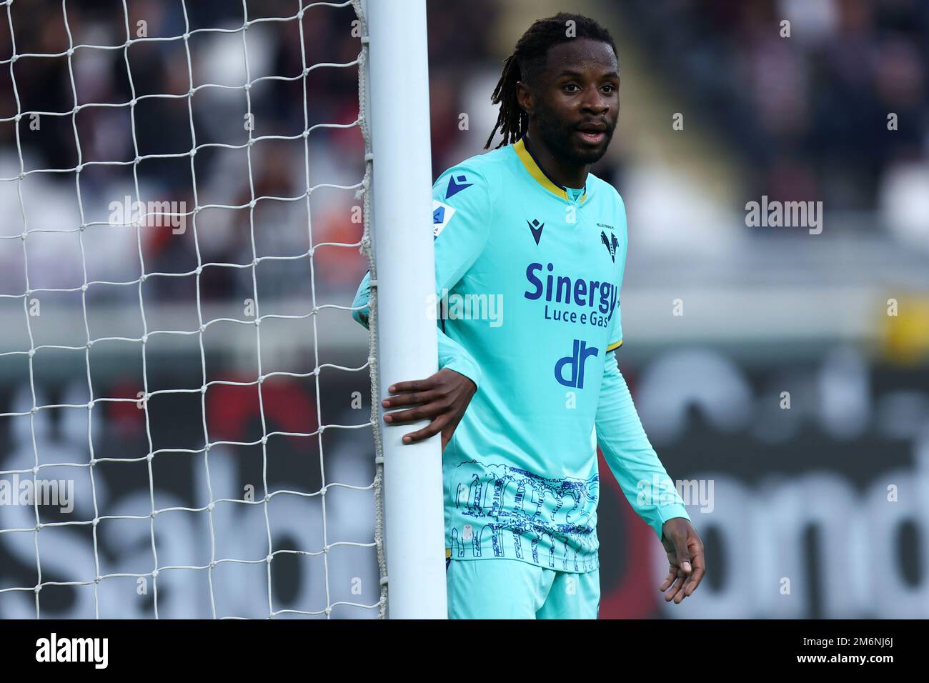 Torino, Italy. 24th Sep, 2023. September 24, 2023, Torino, Piemonte, Italy:  Olimpic Stadium Grande Torino, 24.09.23 Adrien Tameze (61 Torino FC) during  the Serie A match Torino FC v AS Roma at