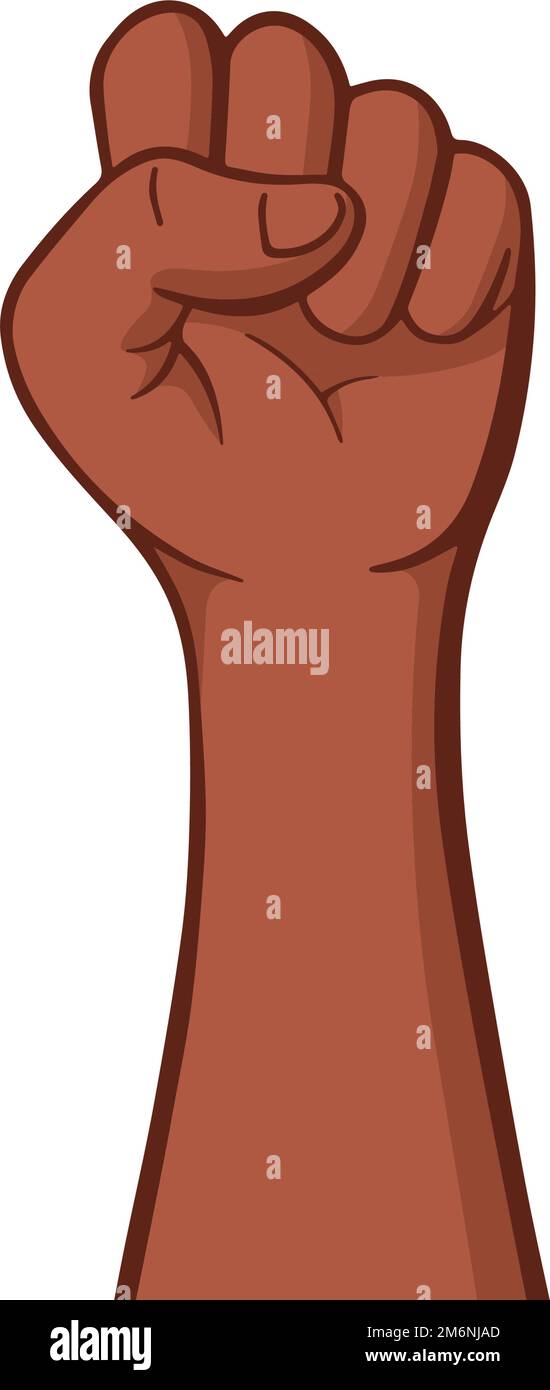 Black history month fist hi-res stock photography and images - Alamy