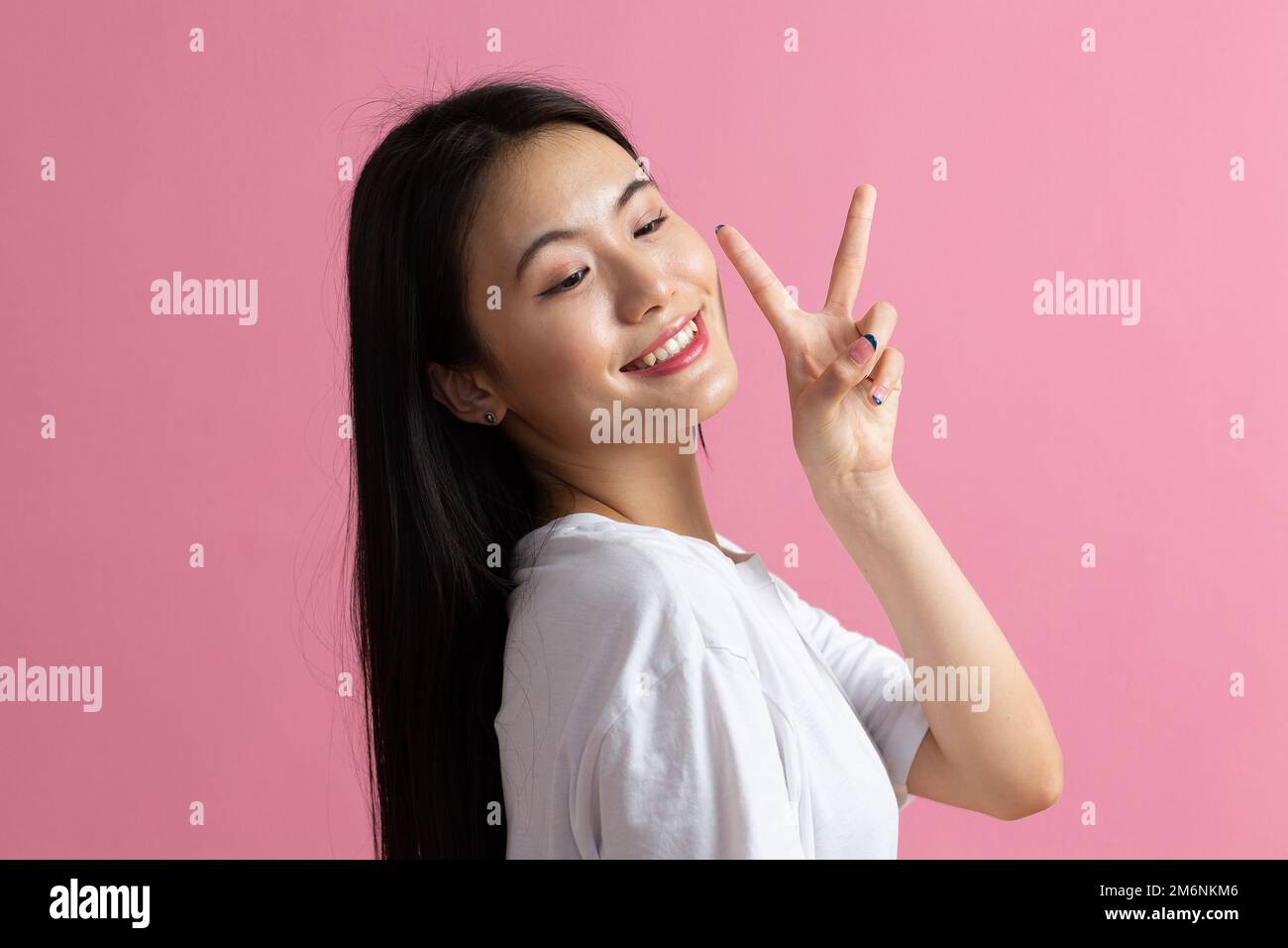 Japanese portrait woman hi-res stock photography and images - Alamy