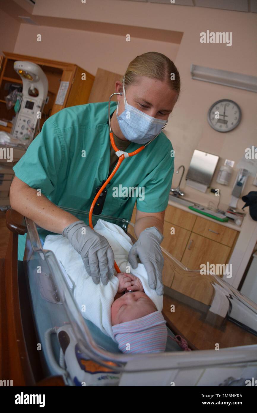 U.S. Army, Maj. Shyla Gochnauer, registered nurse, labor and delivery
