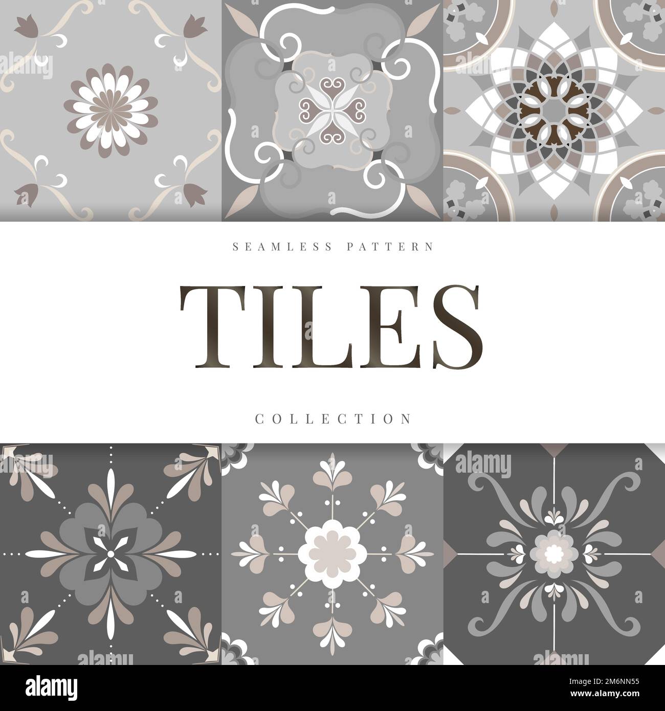 Seamless Pattern Tiles Vector Collection Stock Vector Image And Art Alamy