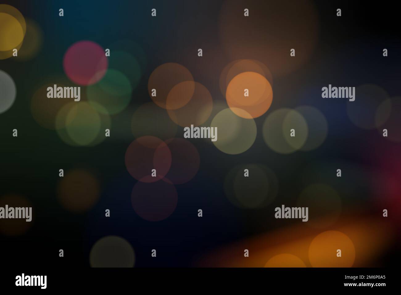 Colorful bokeh lights patterned background vector Stock Vector