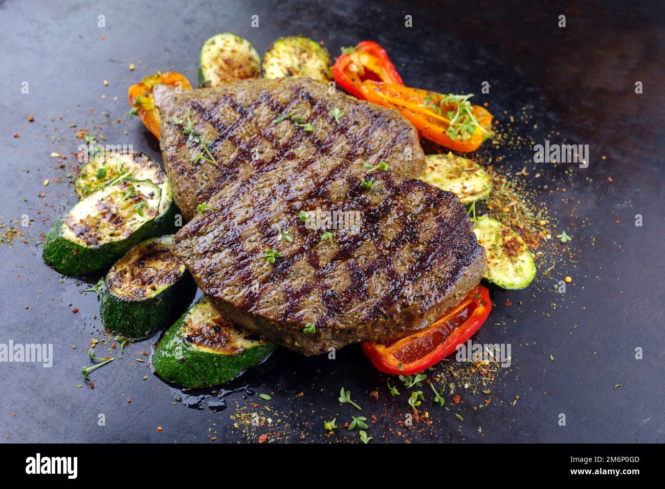 Peppered Rump Au barbecue hi-res stock photography and images - Alamy