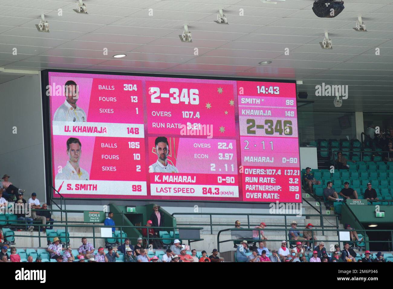 Sydney, Australia. 5th January 2023; Sydney Cricket Ground, Sydney, NSW