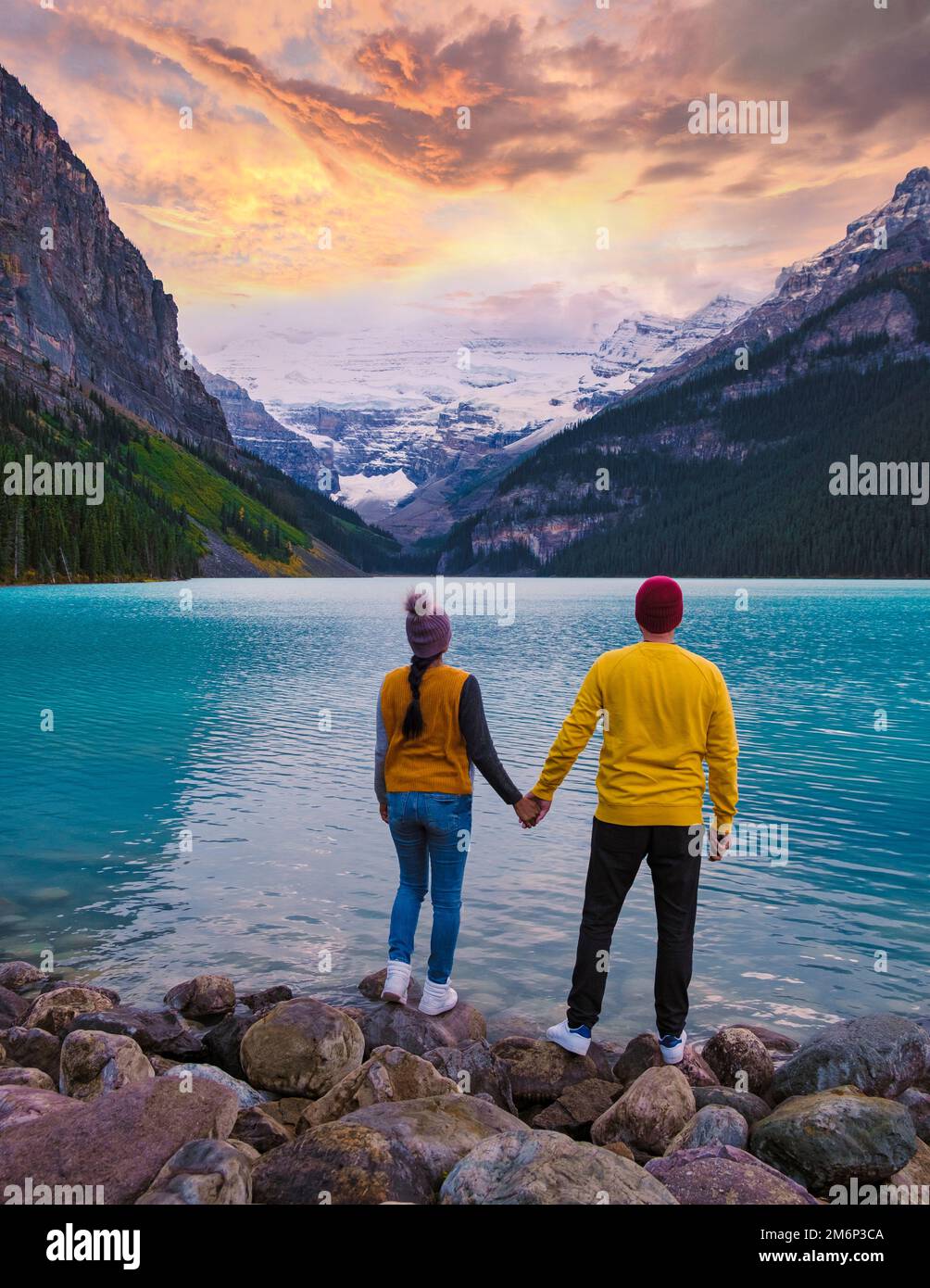 Lake Louise Canadian Rockies Banff national park, Beautiful autumn ...