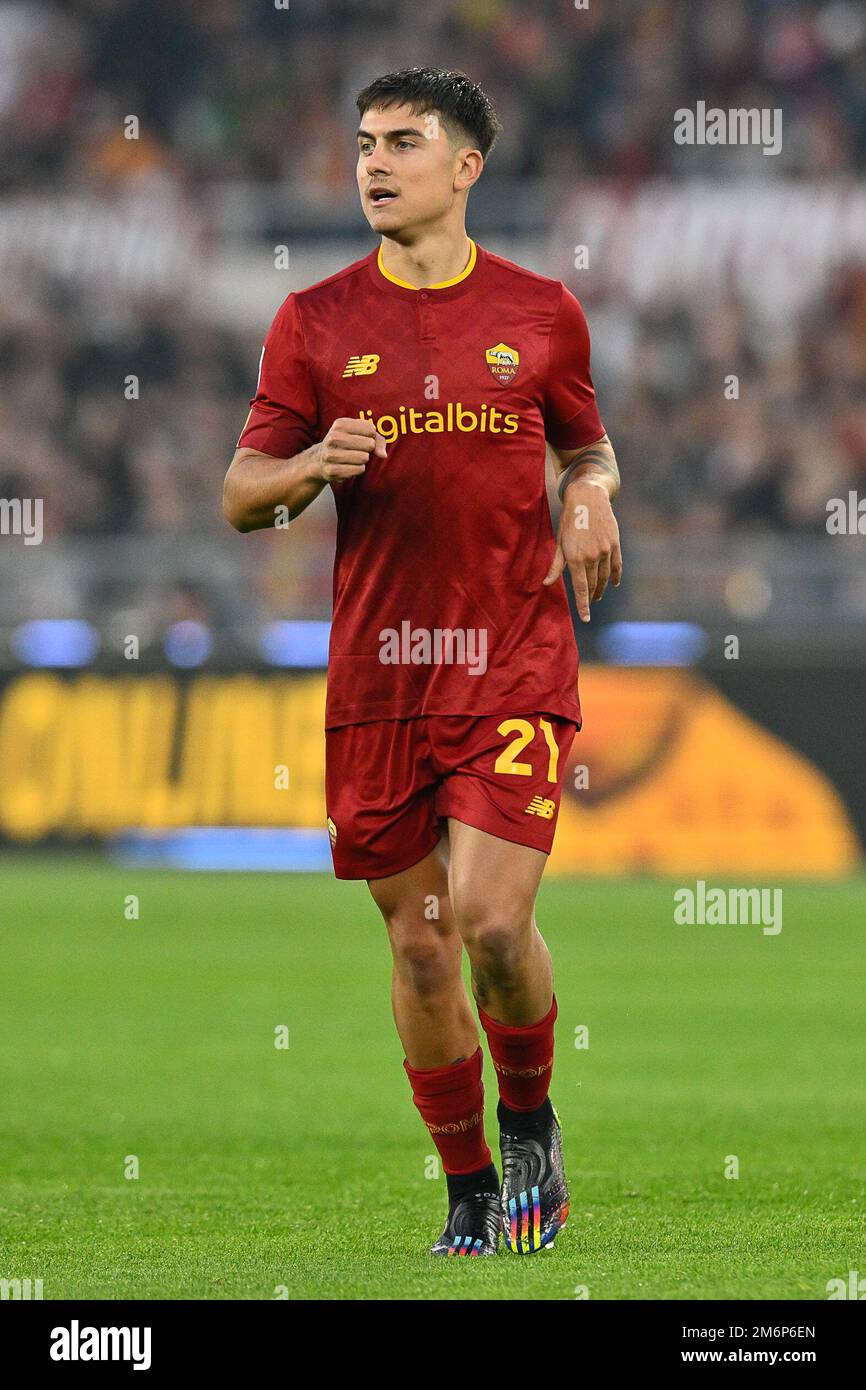 4th January 2023, Olimpico Stadium, Rome, Italy; Serie A football; Roma ...