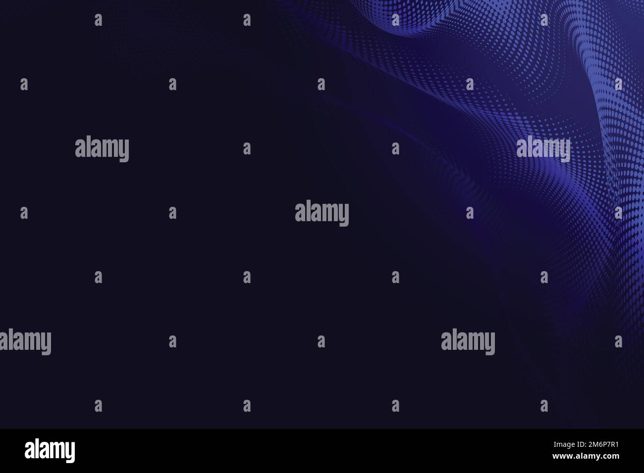 Flowing halftone blue background vector Stock Vector Image & Art - Alamy