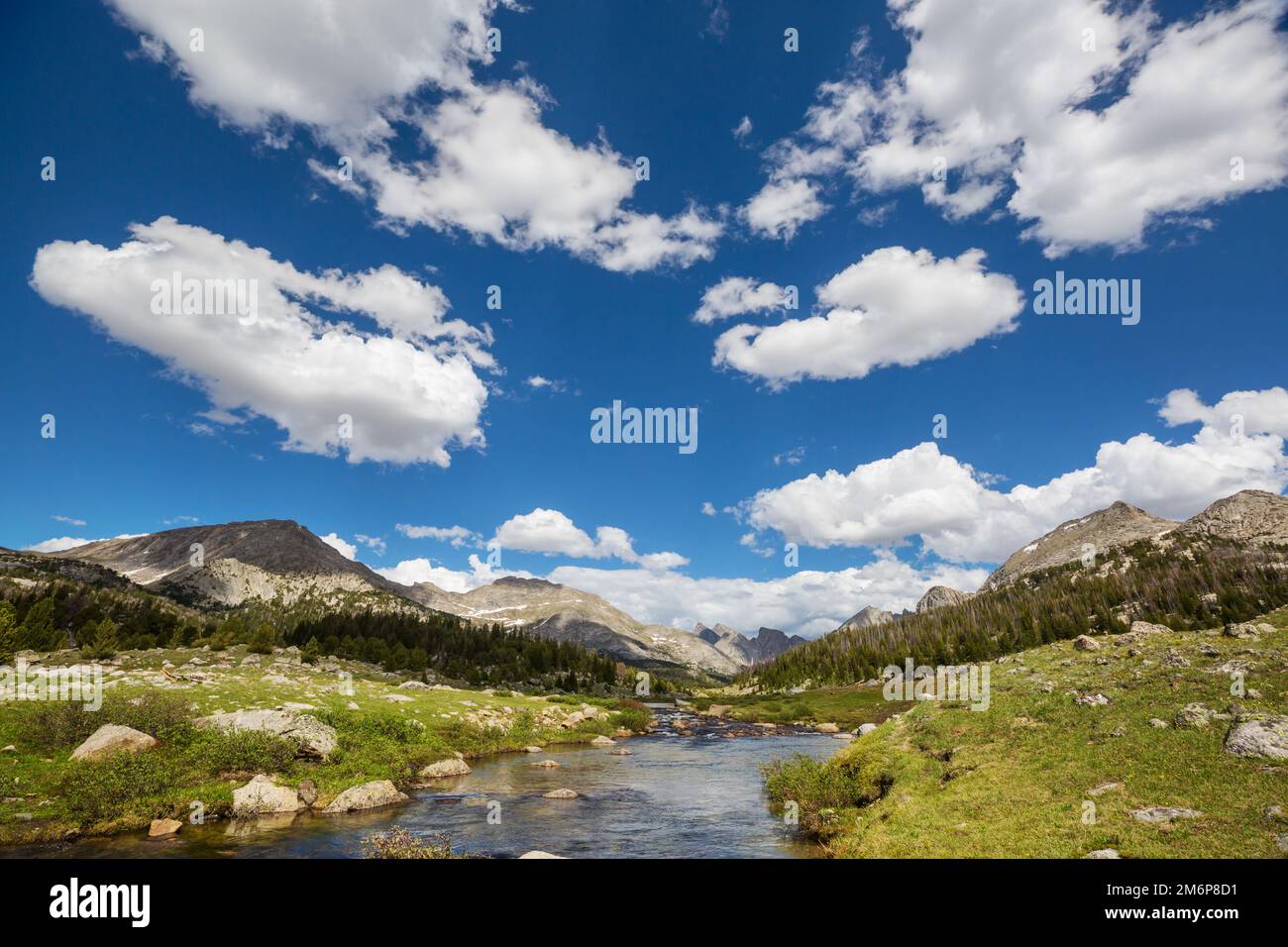 Wind river range Stock Photo Alamy