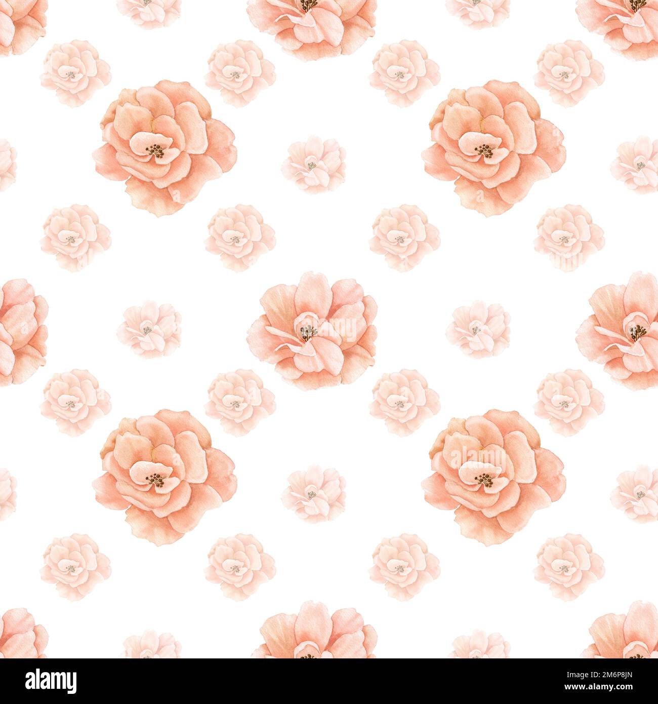 Iridescent Floral Wrapping Paper (PEACH PINK) — Plenty Flowers