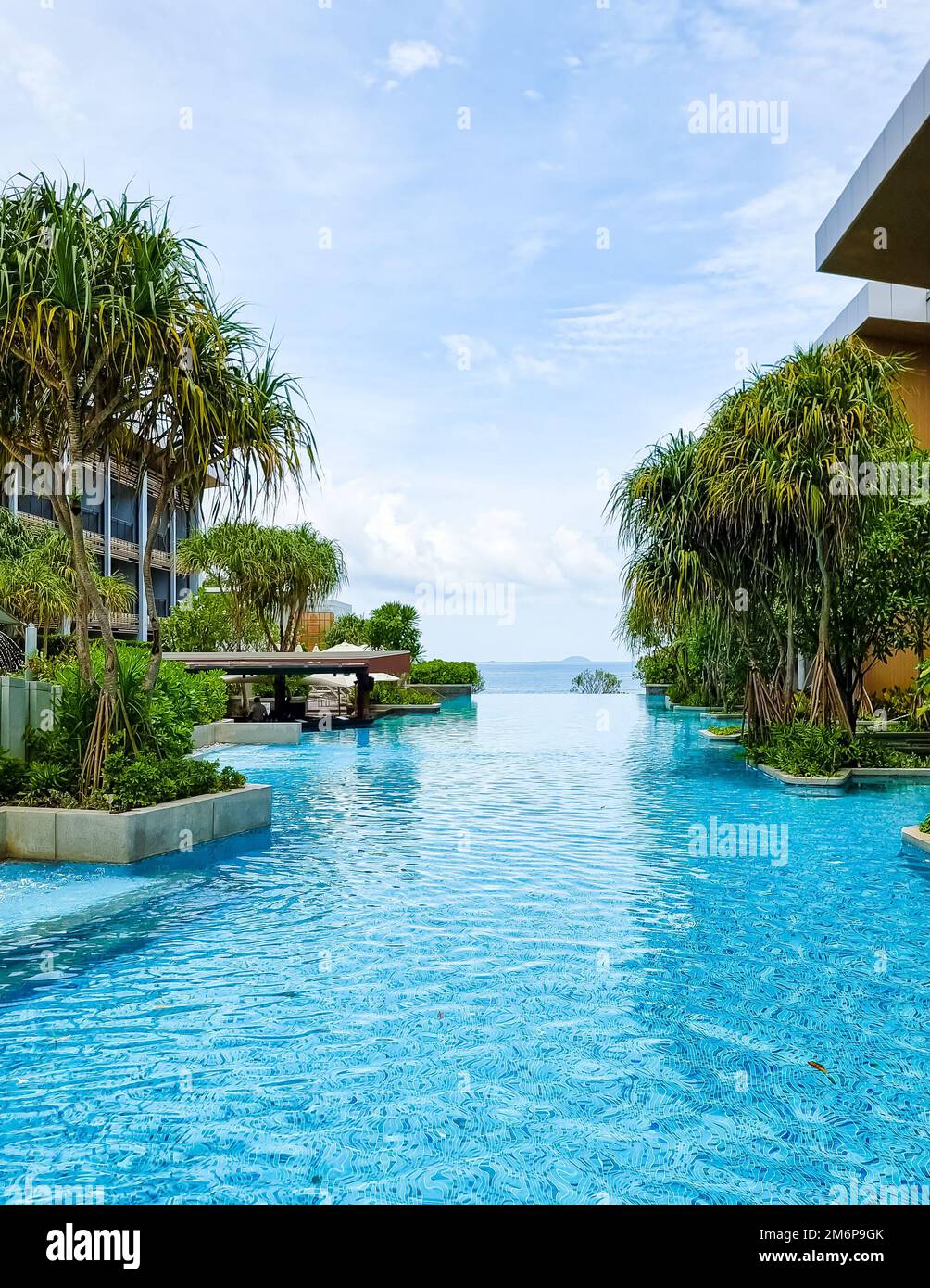Pattaya Thailand , Luxury hotel with swimming pool, Renaissance Pattaya