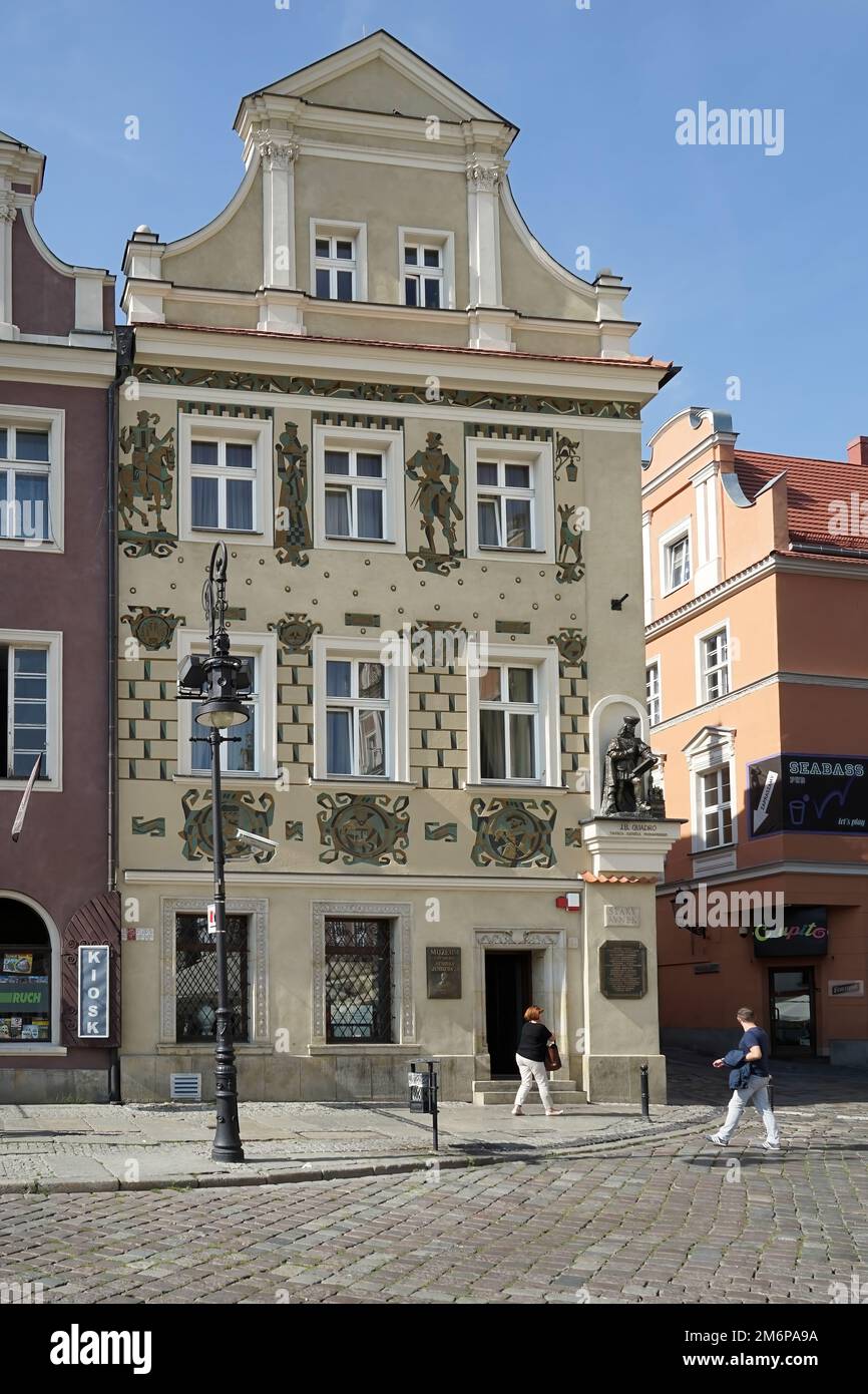Museum of Henryka Sienkiewicza in Poznan Stock Photo