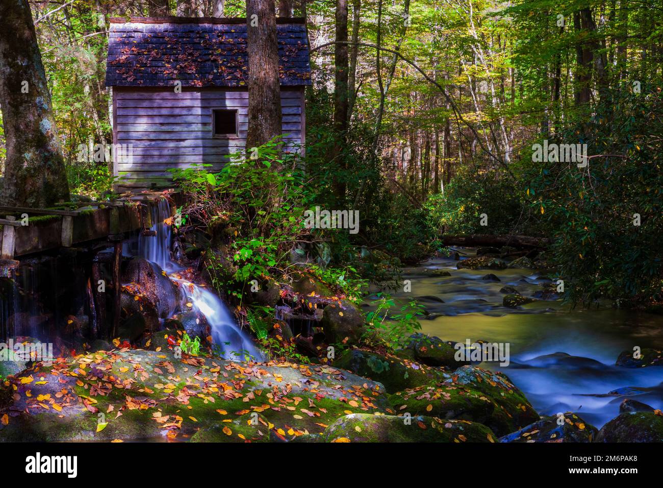 Mill At Alfred Reagan Place in Great Smoky Mountains National Park