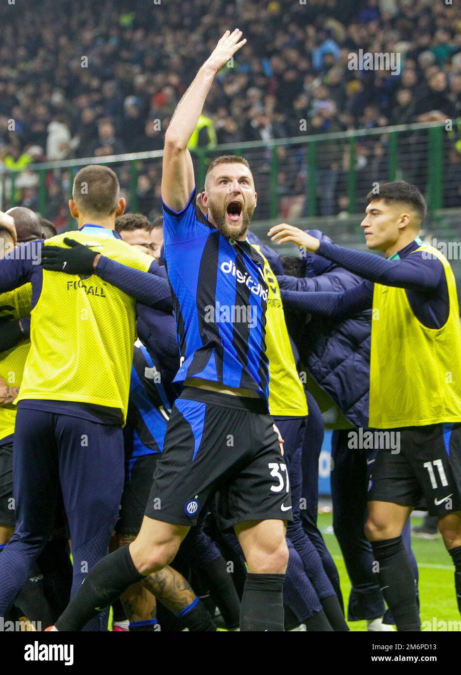 Milan-Novara il 18/1/2012 alle ore 21