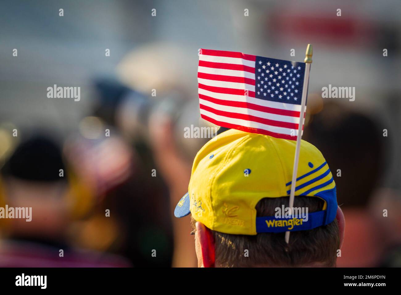 DARLINGTON, SC - MAY 07, 2011: Fans show their pride during the ...
