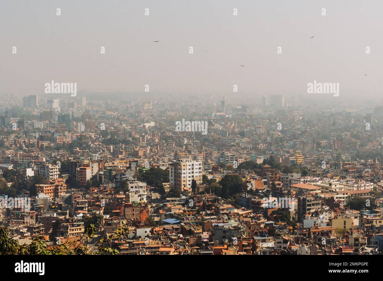 Kathmandu, The Capital of Nepal Seen from The Monkey Temple Kathmandu ...
