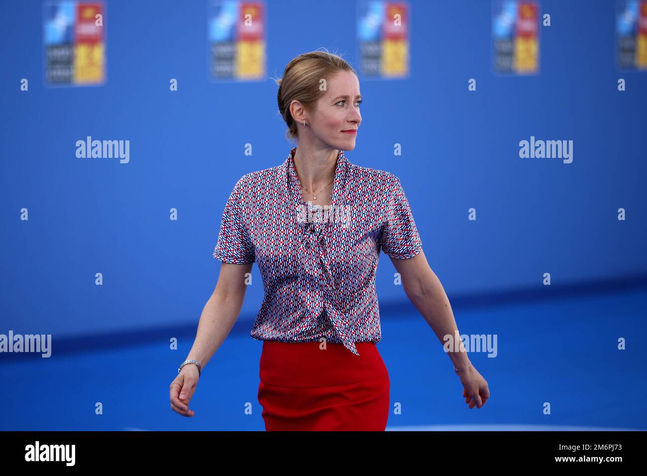 Estonian Prime Minister Kaja Kallas Stock Photo - Alamy