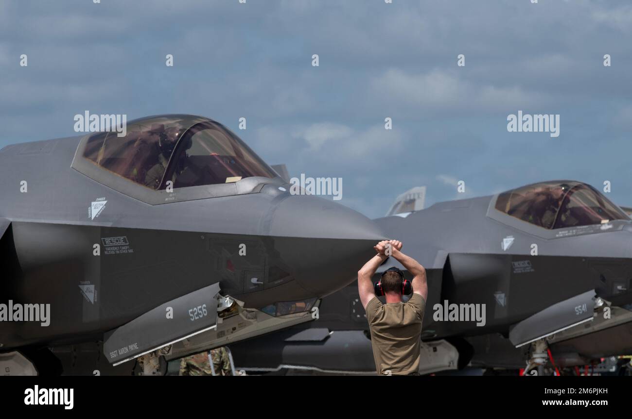 A crew chief assigned to the 419th Fighter Wing, Hill Air Force Base ...