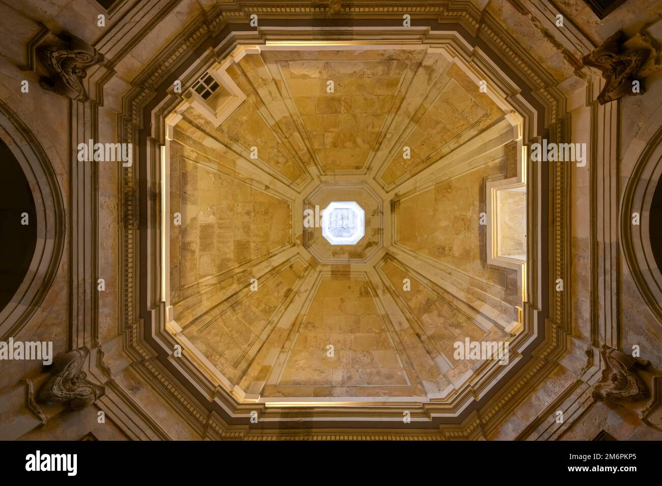 Cadiz, Spain - Dec 5, 2021: Cadiz Cathedral, a Roman Catholic church in Cadiz in southern Spain. Stock Photo