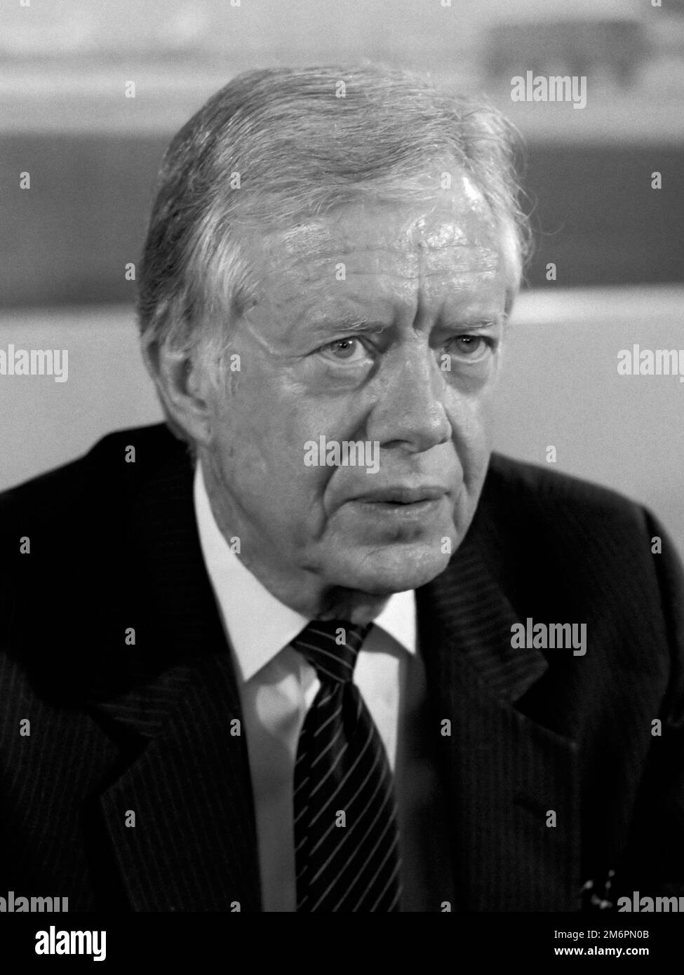Jimmy Carter (1988) r - Photo by Rob Croes for Anefo Stock Photo
