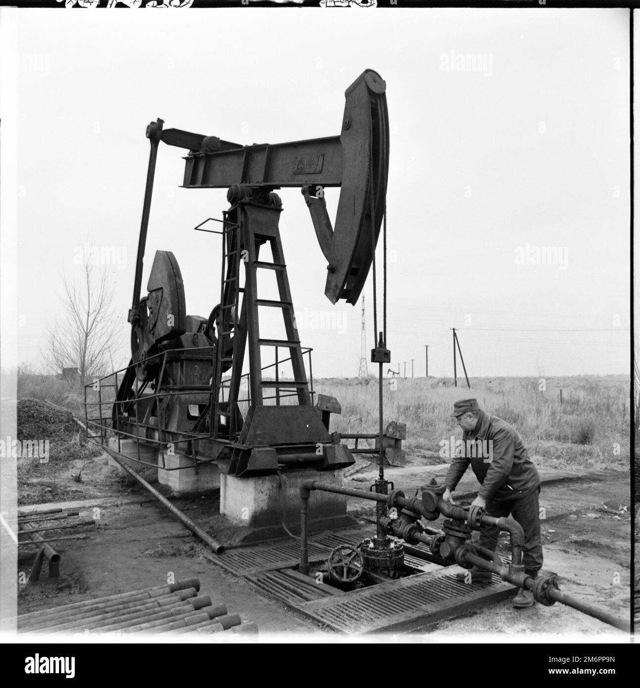 ***NOVEMBER 24, 1971, FILE PHOTO*** The Moravian Oil Mines in Hodonin