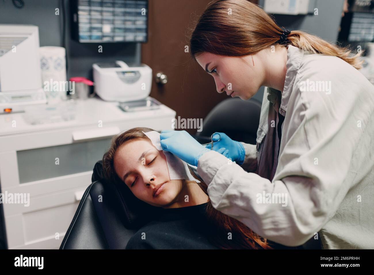 Ear piercings hires stock photography and images Alamy