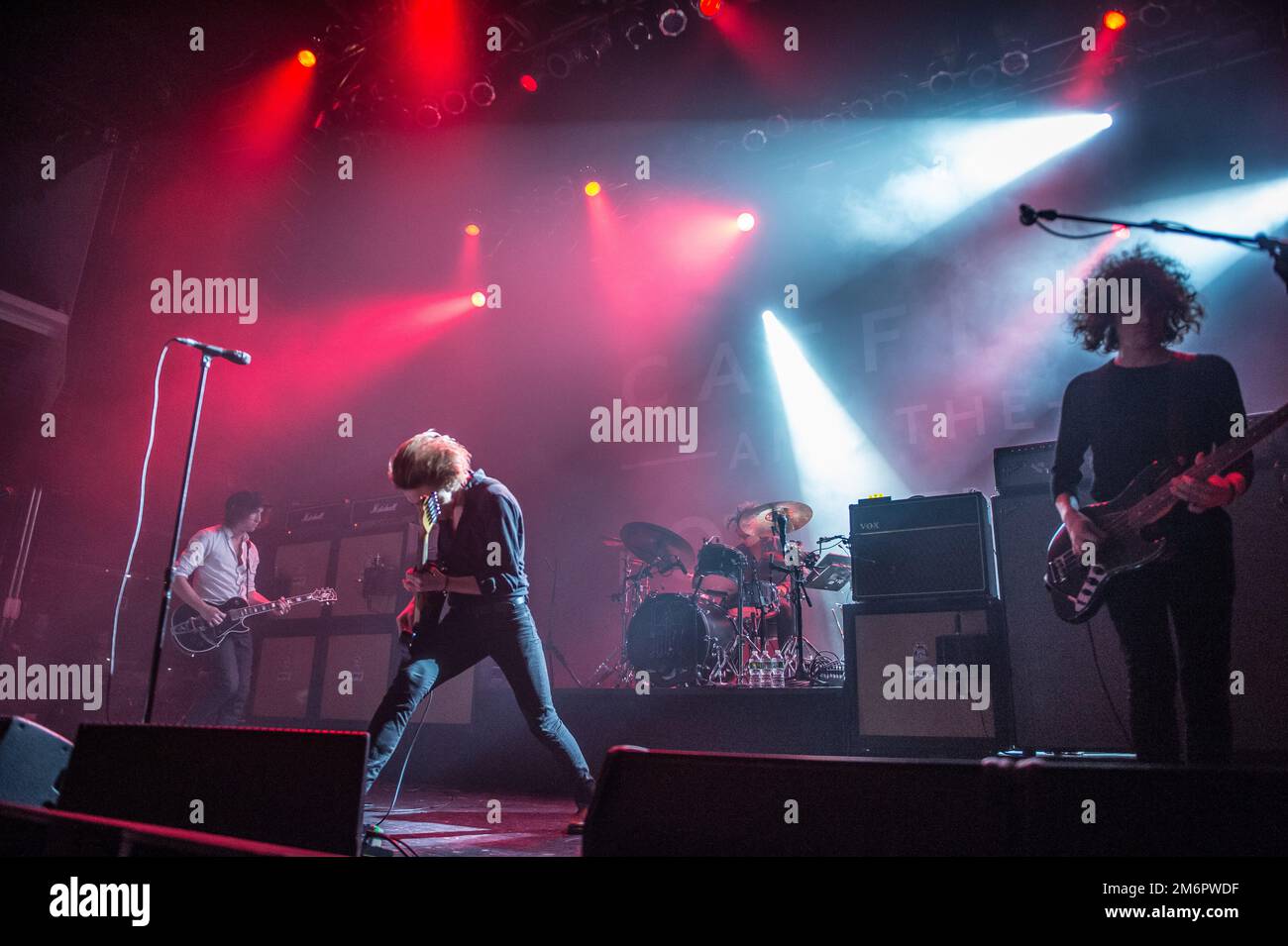Catfish and the Bottlemen in concert at Terminal 5 in New York Stock Photo Alamy