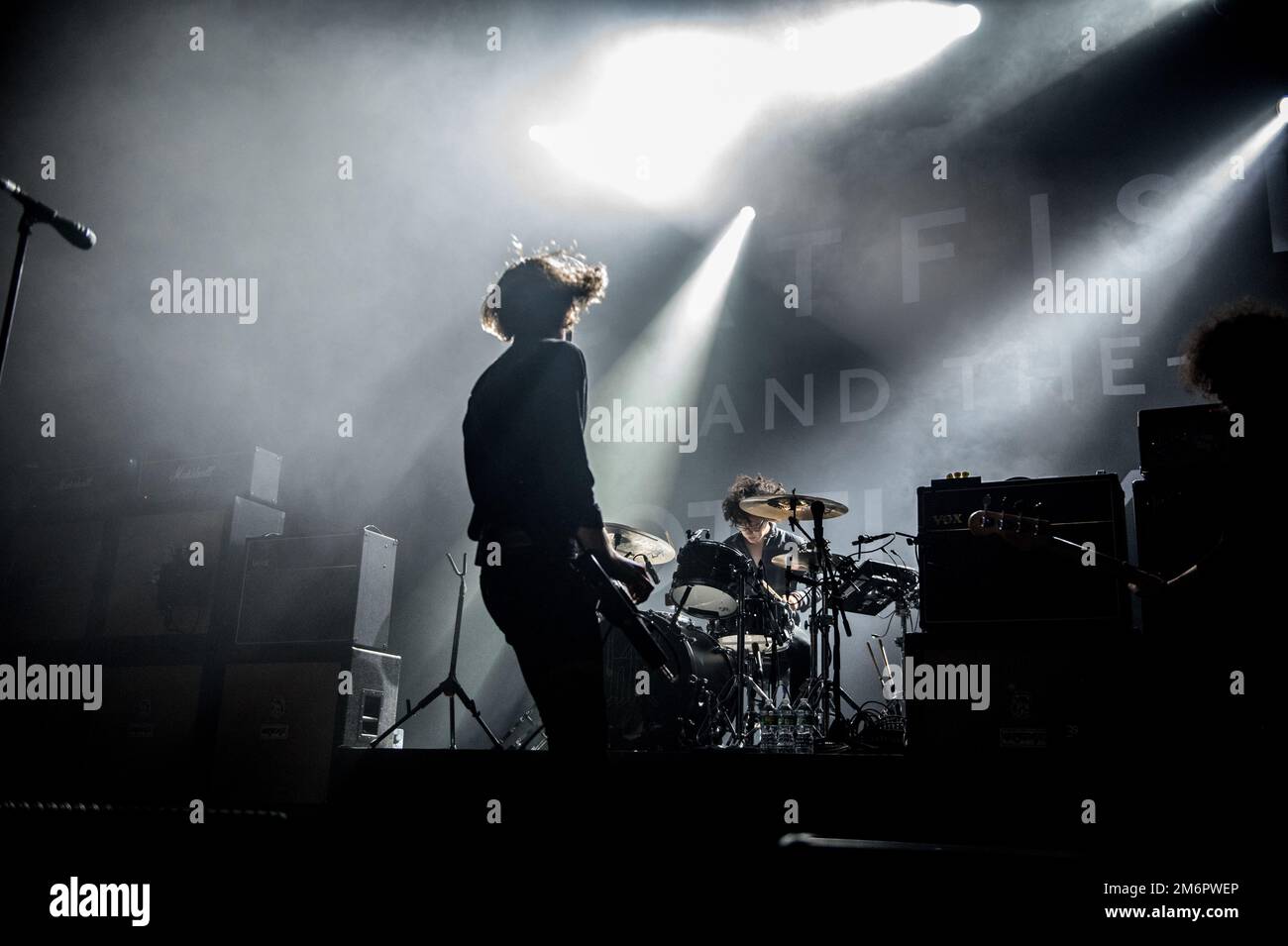 Catfish and the Bottlemen in concert at Terminal 5 in New York Stock Photo Alamy