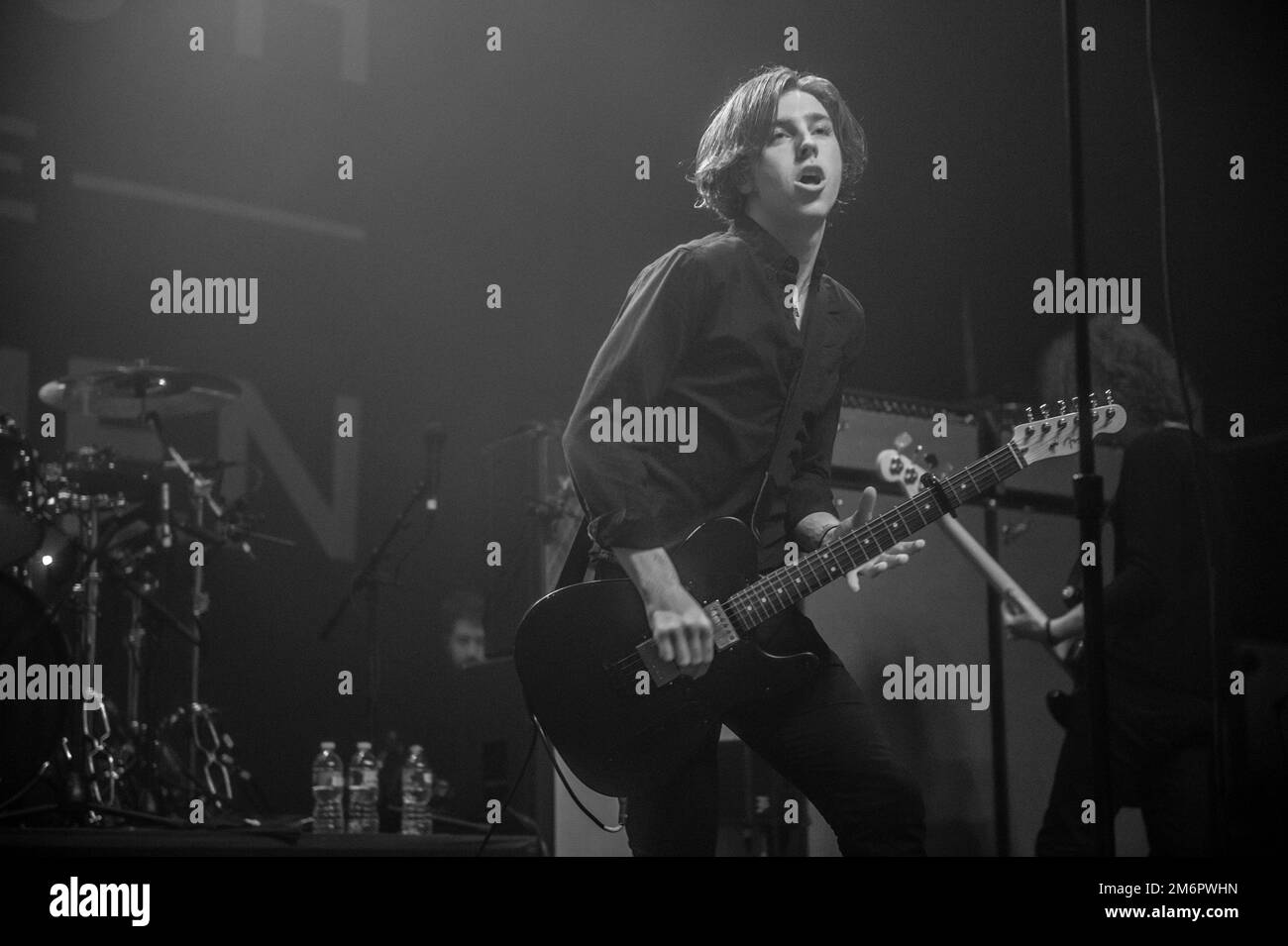 Catfish and the Bottlemen in concert at Terminal 5 in New York Stock Photo Alamy