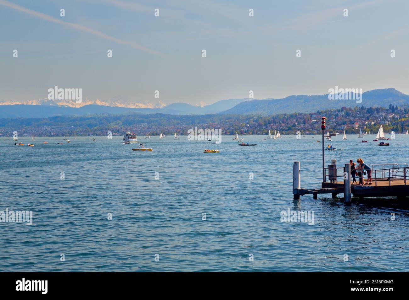 Zurich lake swiss alps on hi-res stock photography and images - Alamy