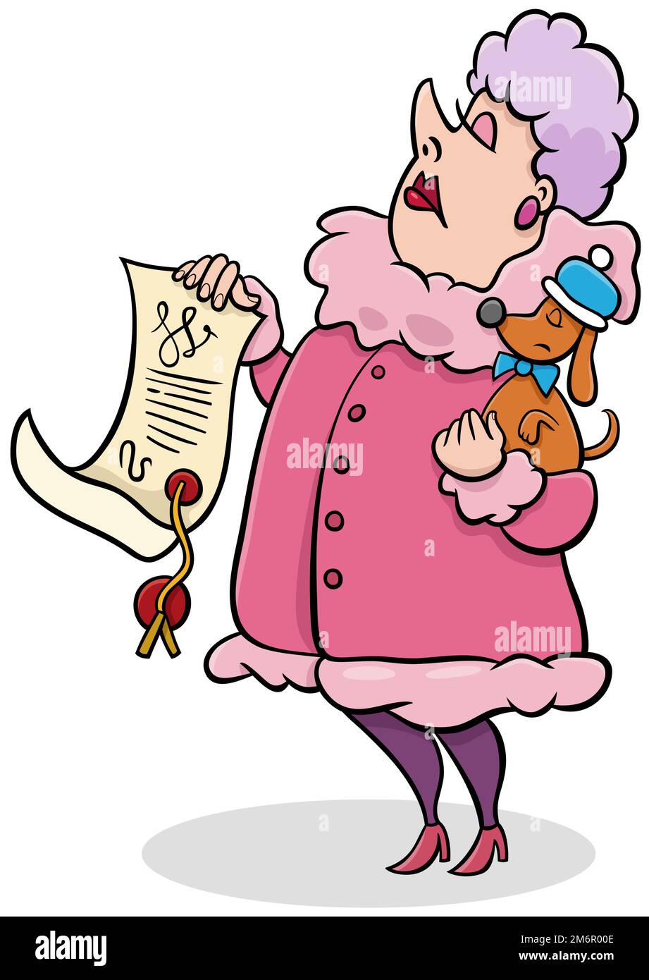 Pet owner purebred dog Cut Out Stock Images Pictures Alamy