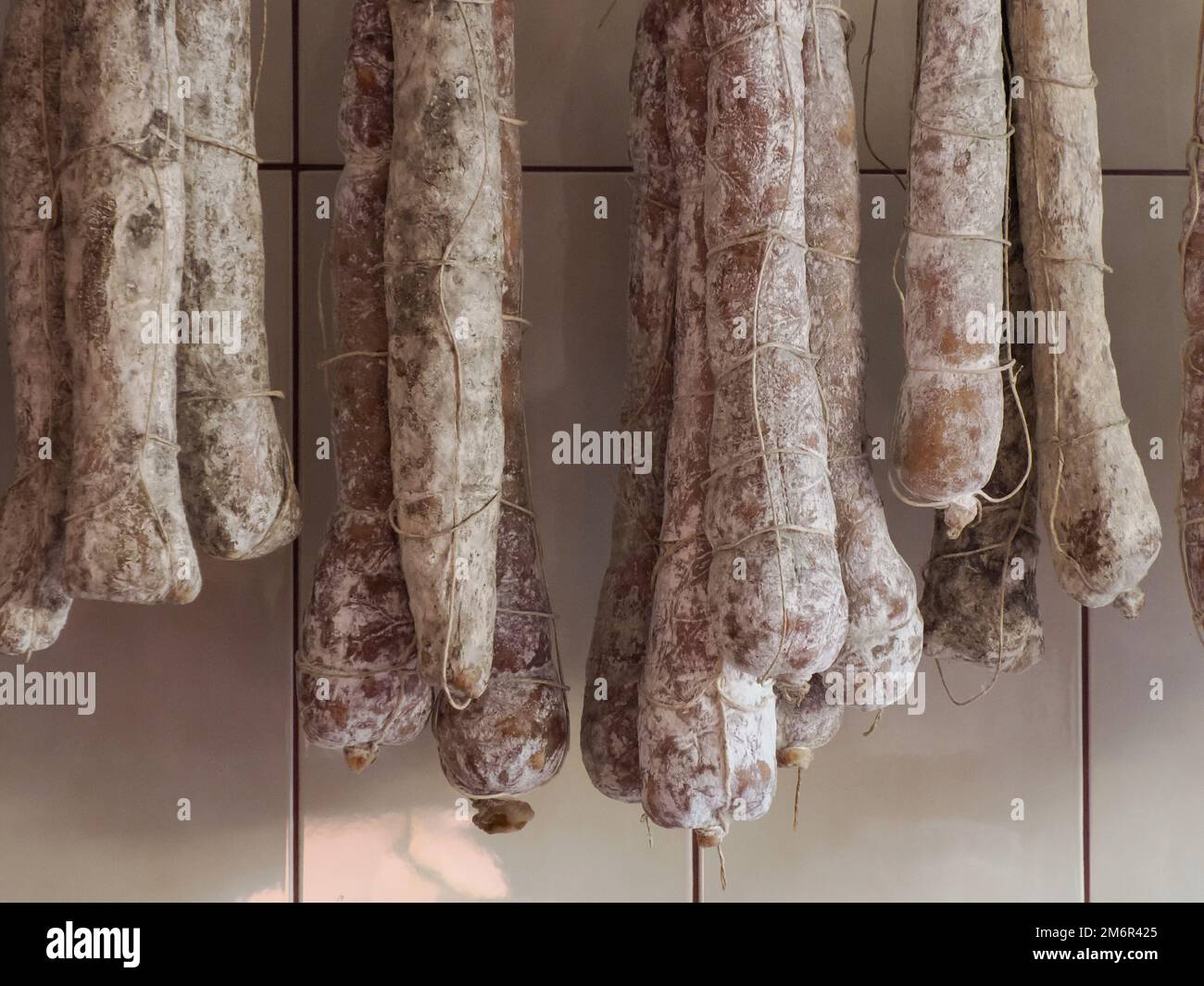 Salami at the market hi-res stock photography and images - Page 28 - Alamy