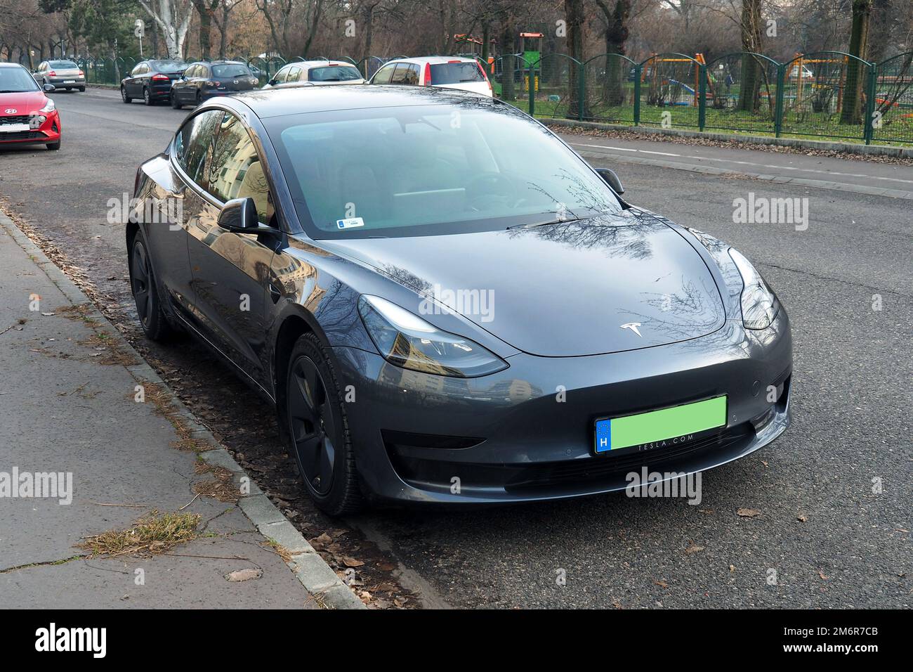 Tesla Model 3 electric vehicles, (is an American multinational