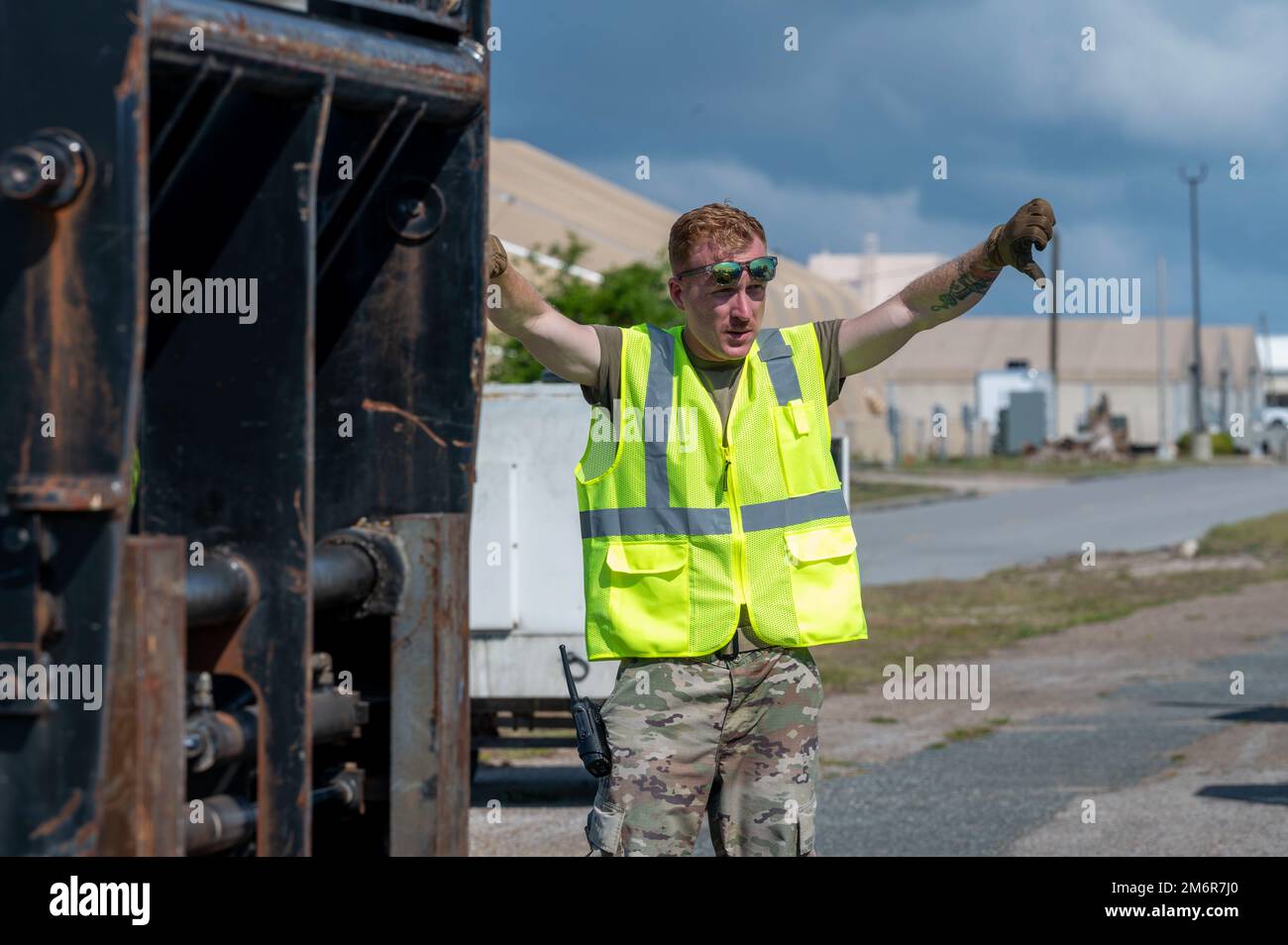 U.S. Air Force Staff Sgt. Corey Davis, 325th Logistics Readiness ...
