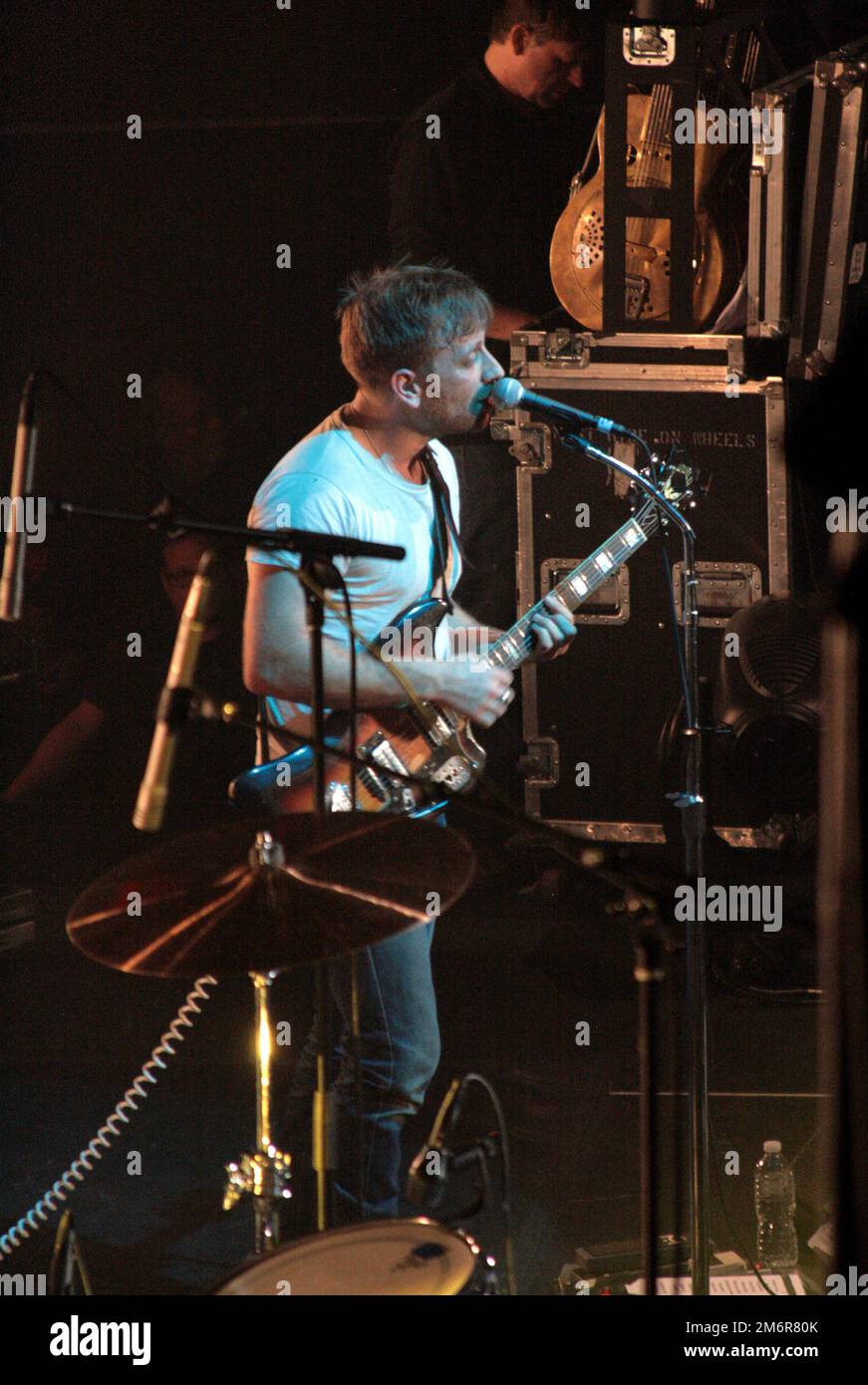 The Black Keys Dan Auerbach and Patrick Carney in concert at Roseland Ballroom Stock Photo Alamy