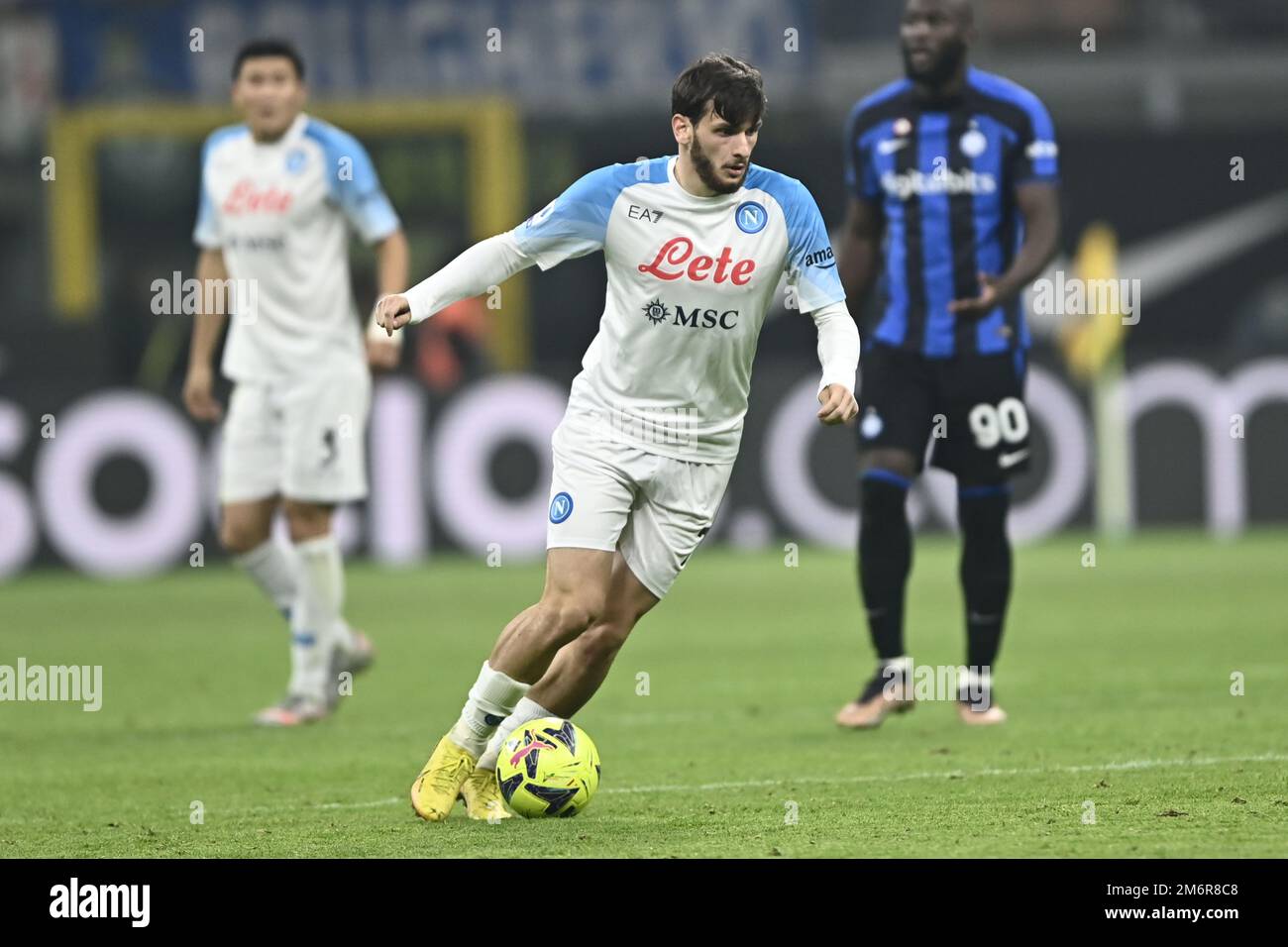 Khvicha Kvaratskhelia (Napoli) ; January 4; 2023 Football Italian championship 2022 2023