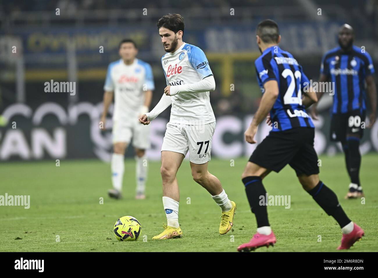 Khvicha Kvaratskhelia (Napoli) ; January 4; 2023 Football Italian