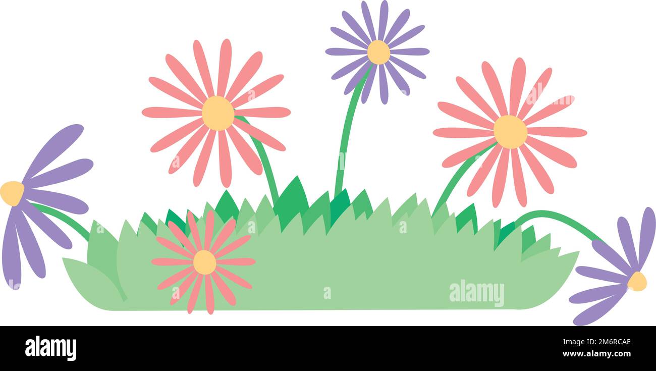 spring garden design Stock Vector Image & Art - Alamy