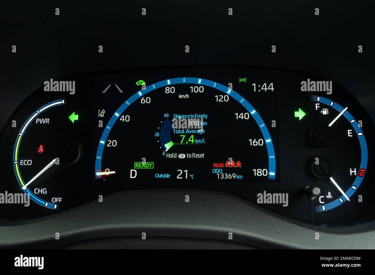 Hong Kong, China Nov 8 , 2022 : Toyota Yaris Cross 2022 Dashboard Nov 8 ...