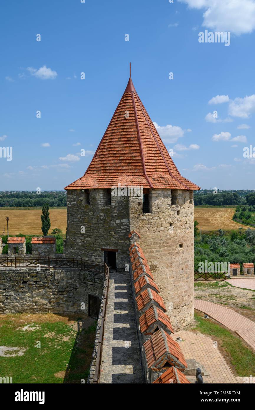 Old Turkish fortress Bender in Tighina, Transnistria, Moldova Stock Photo