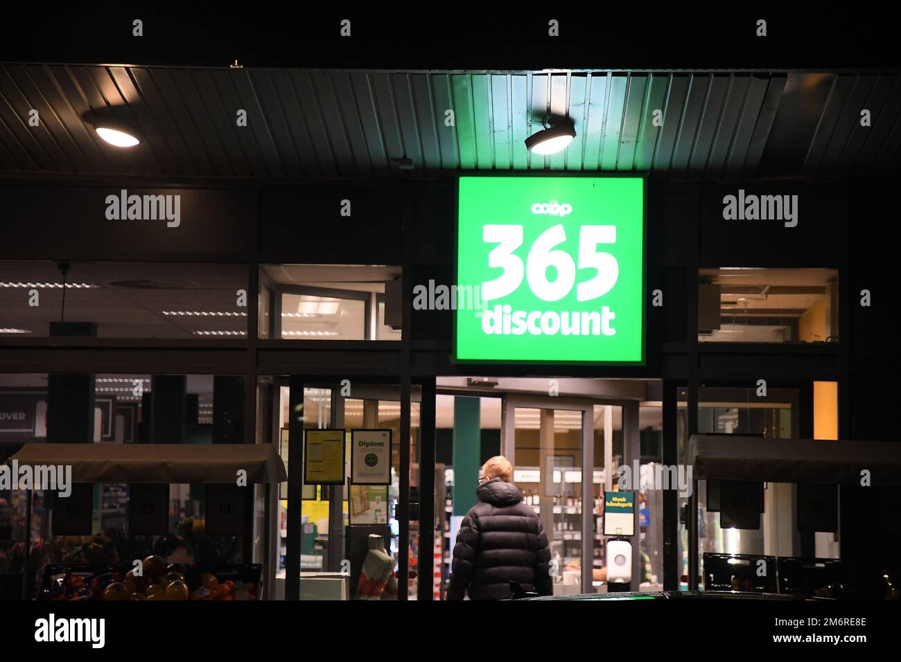 Copenhagen/Denmark/05 January 2023/ Inflations and high food price in