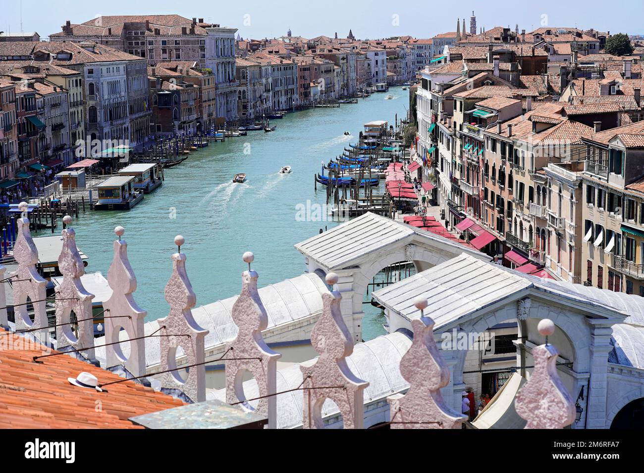 View from the department stores' terrace AMO (Alajmo) Venice, Veneto, Italy Stock Photo